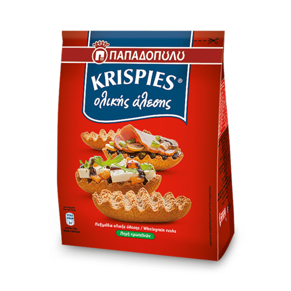 KRISPIES suchary pełnoziarniste 200 G