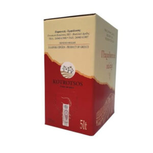 Wino czerwone wytrawne "paradosiako kelari" 5 litr