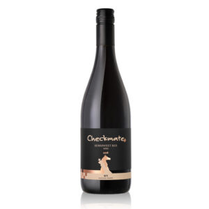 Wino czerwone połsłodkie Checkmate 750 ml