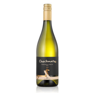 Wino białe połsłodkie Checkmate 750 ml