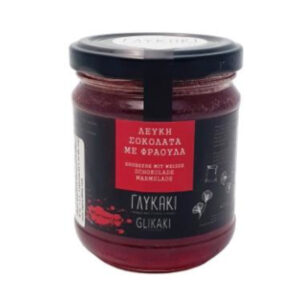 Marmolada z truskawką i białą czekoladą 250g