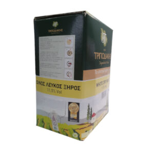 Wino białe wytrawne "To Spitiko" 5 litr